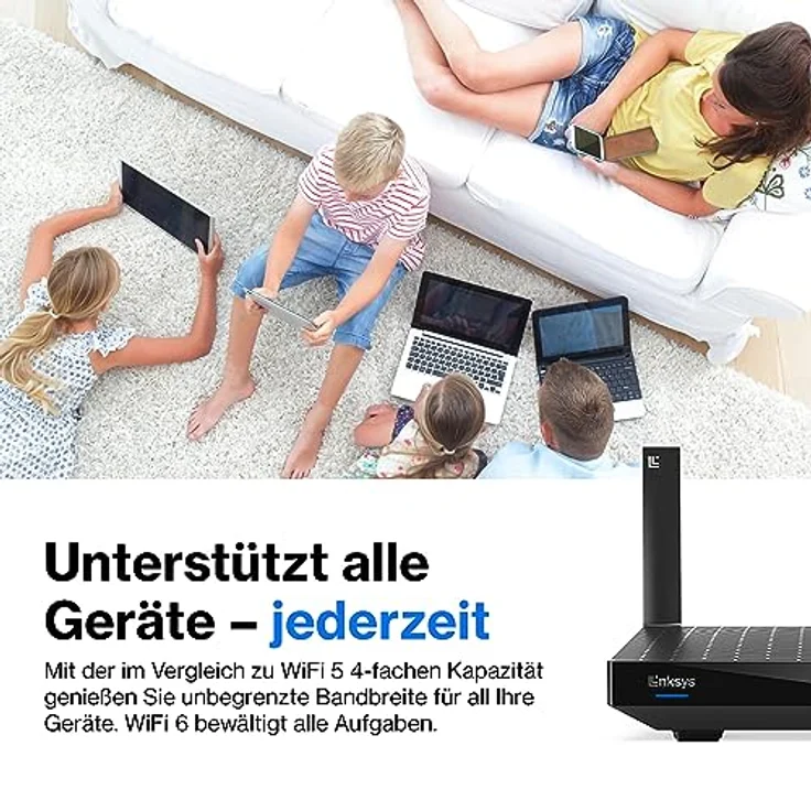 Linksys Hydra Pro 6 - Wireless Router Wi-Fi 6 – Bild 4
