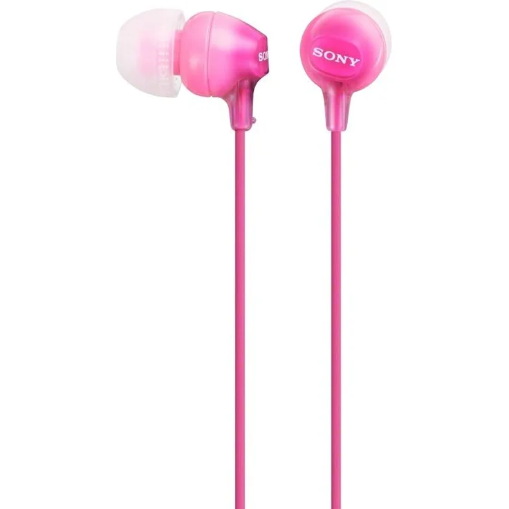 Sony MDR-EX15AP In-Ear Kopfhörer mit Mikrofon, pink – Bild 2