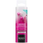 Sony MDR-EX15AP In-Ear Kopfhörer mit Mikrofon, pink