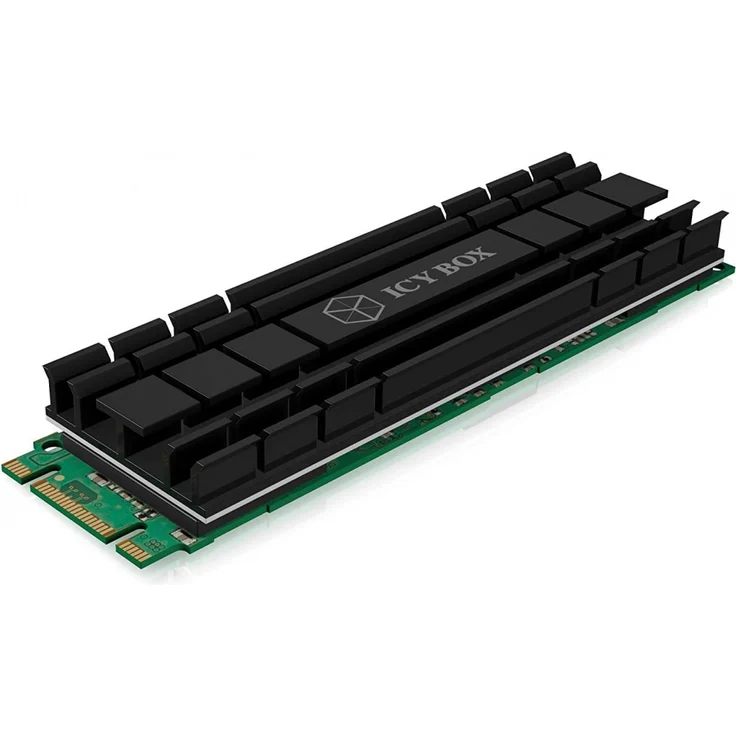 RaidSonic ICY BOX IB-M2HS-701 - Solid State Drive Kühlkörper - Schwarz (IB-M2HS-701) - Preisvergleich – Bild 2