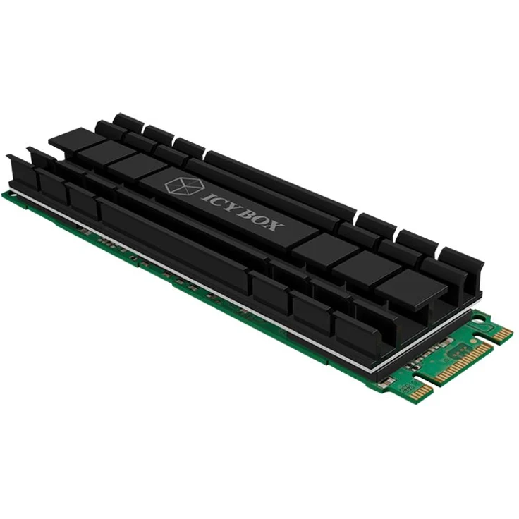 RaidSonic ICY BOX IB-M2HS-701 - Solid State Drive Kühlkörper - Schwarz (IB-M2HS-701) - Preisvergleich – Bild 3