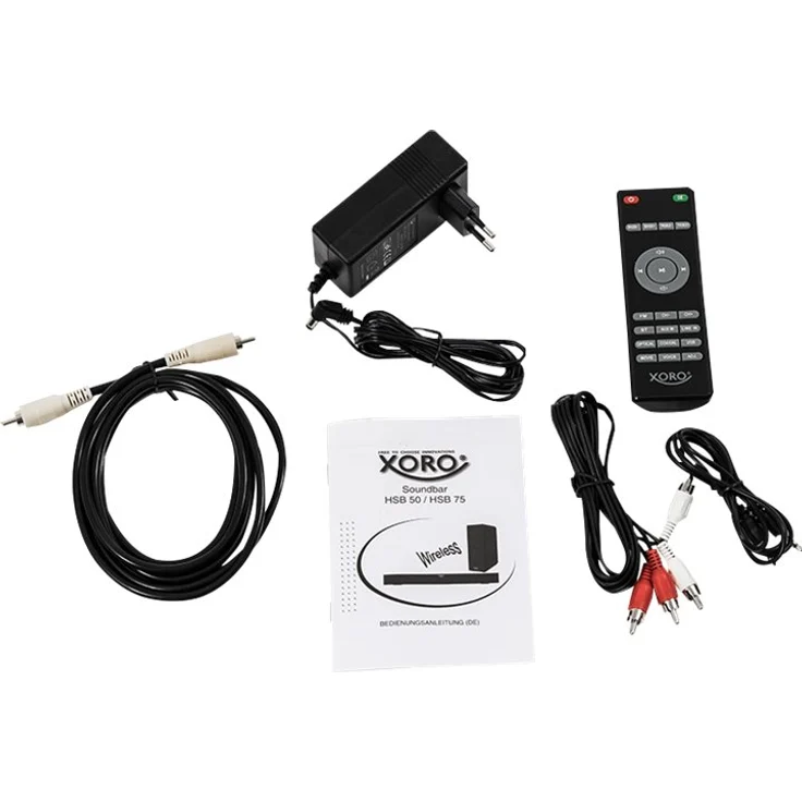 Xoro HSB 50 TV Soundbar (BT4.2, 25 W RMS, LineIN, S-PDIFIn) Schwarz – Bild 5