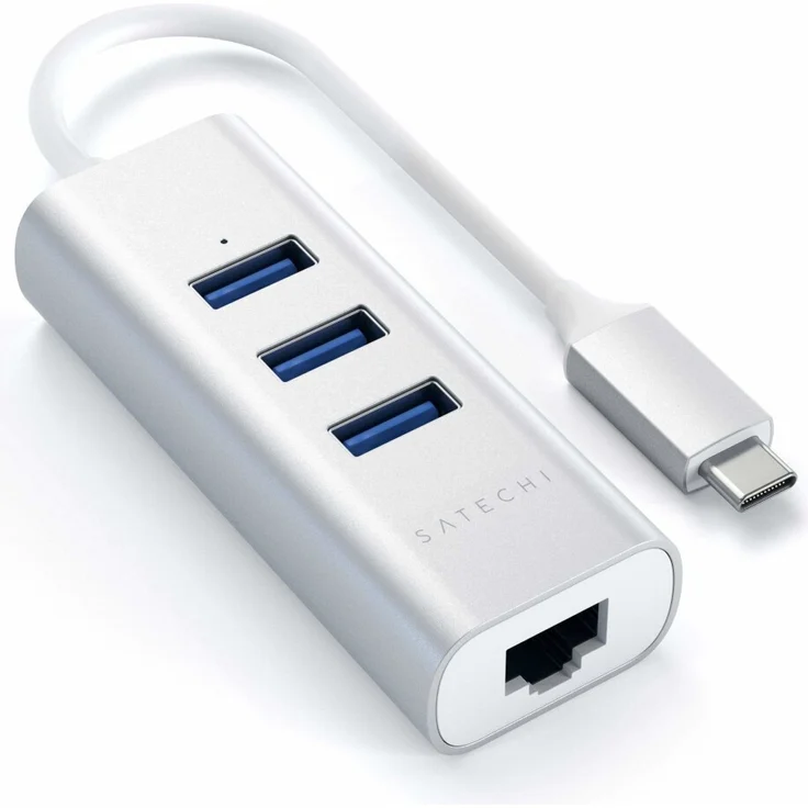 Satechi Type-C 2-in-1 3 Port USB 3.0 Hub & Ethernet – Bild 4