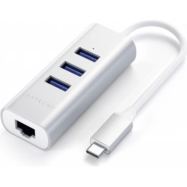 Satechi Type-C 2-in-1 3 Port USB 3.0 Hub & Ethernet – Bild 2