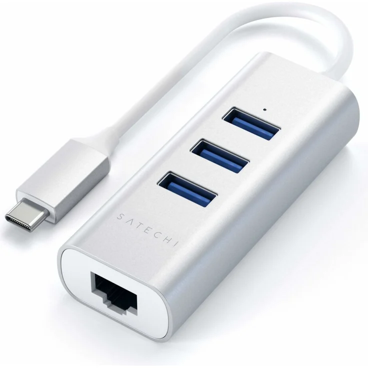 Satechi Type-C 2-in-1 3 Port USB 3.0 Hub & Ethernet – Bild 3