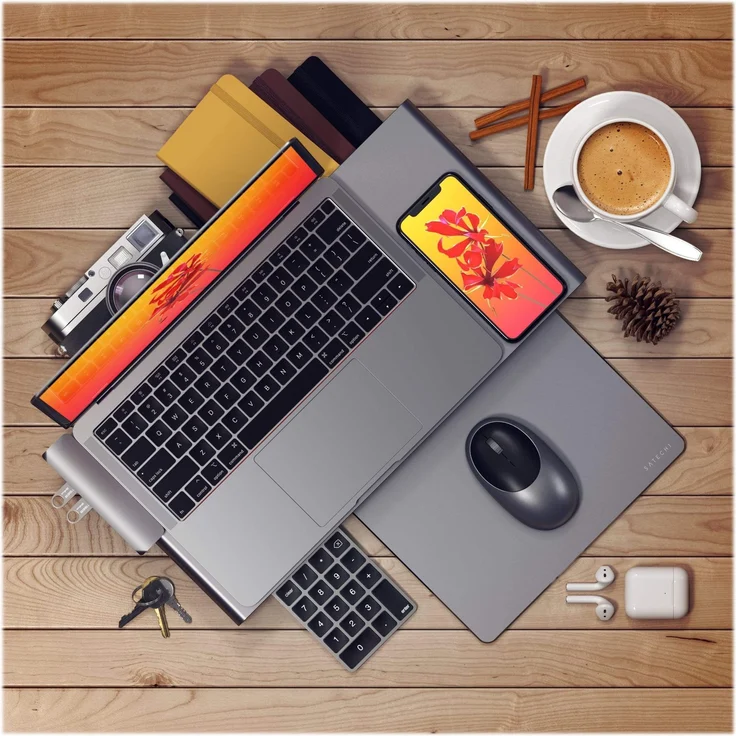 SATECHI Pro Hub Adapter - Kompatibel mit 2020/2019/2018/2017 MacBook Air, MacBook Pro und mehr – Bild 9