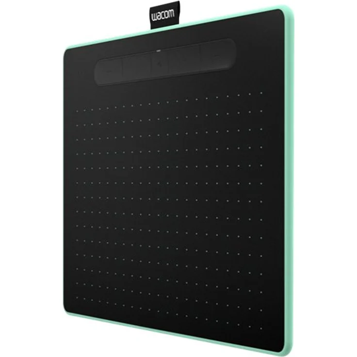 Wacom Intuos M Stift--Mobiles Zeichentablett (zum Malen & Fotobearbeitung mit druckempfindlichem Stift & Bluetooth & 3 Softwaredownloads) pistazie - Ideal für Home-Office & E-Learning – Bild 5