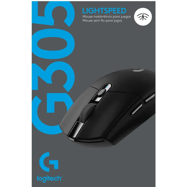 Logitech G305 Lightspeed Wireless Gaming Maus, Hero 12000 DPI Sensor, 6 Programmierbare Tasten, 250 Stunden Akkulaufzeit, Benutzerdefinierte Spielprofile, Leichtgewicht, PC-Mac - Schwarz – Bild 7