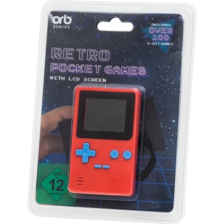 ThumbsUp Orb Retro-Handheld inkl. 150 Spiele (OR-RETHC) – Bild 3
