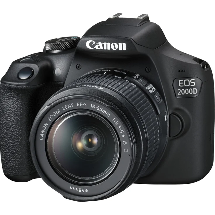 Canon EOS 2000D Value Kit schwarz inkl. EF-S 18-55 IS II + 16 GB SD Speicherkarte + Schultertasche – Bild 10
