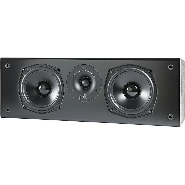 Polk Audio T30 Center Lautsprecher, HiFi Lautsprecher für Musik und Heimkino Sound, 20 - 100 Watt, 8 Ohm, 55Hz 24kHz Center-Lautsprecher - 20 Watt – Bild 2
