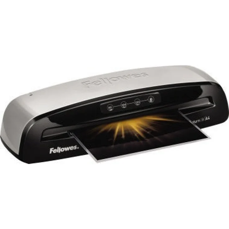 Fellowes A4 Laminiergerät Saturn 3i für 80-125 Micron Folien, 60 Sek. Aufwärmzeit, staufreies Laminieren, für Büro und Home Office, inkl. 10 A4 Laminierfolien – Bild 8