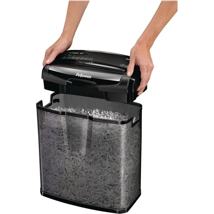 Fellowes Aktenvernichter Powershred M-7Cm, 7 Blatt, 4x35mm Partikelschnitt (P-4), für 1 Nutzer Zuhause - Preisvergleich – Bild 5