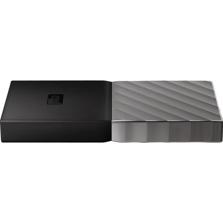 WD My Passport SSD WDBKVX2560PSL - Solid-State-Disk - verschlüsselt - 256 GB - extern (tragbar) - USB 3.1 Gen 2 (USB-C Steckverbinder) - 256-Bit-AES - schwarze Oberseite mit gunmetal (mittel metallisch grau) Boden (WDBKVX2560PSL-WESN) - Preisvergleich – Bild 7