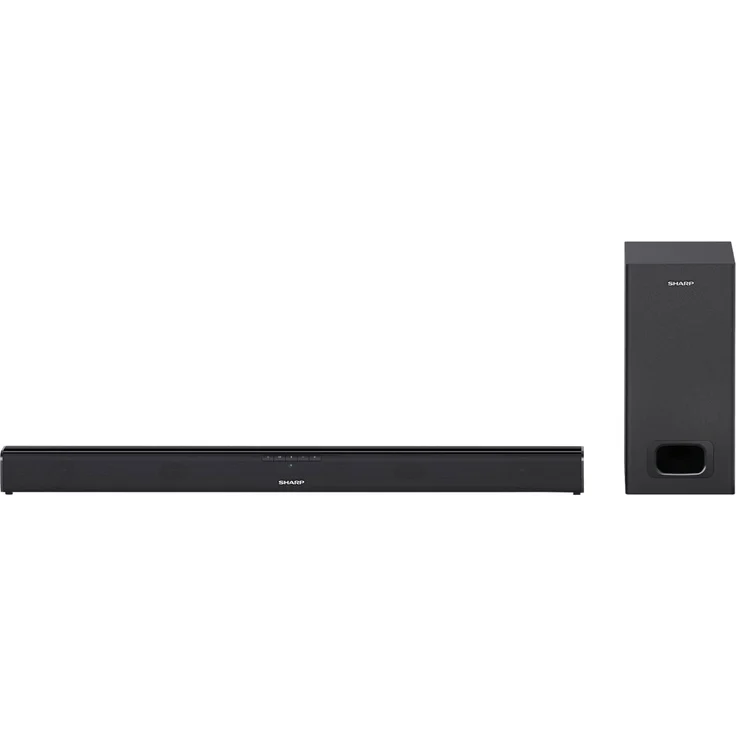 Sharp HT-SBW110 2.1 Slim 2.1 Soundbar mit Subwoofer, kabellos/kabelgebunden, geeignet für TV, schwarz – Bild 13