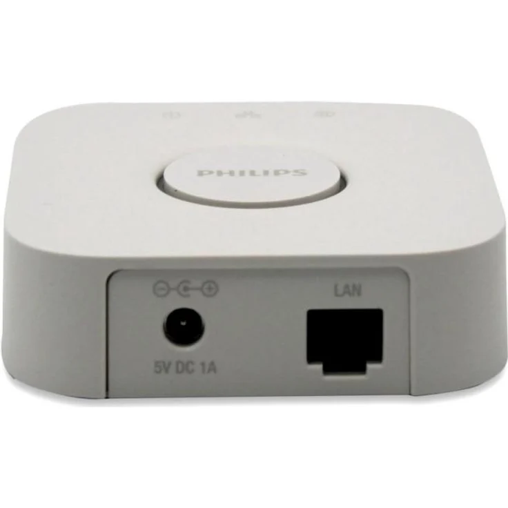 Philips Hue Bridge zentrales, intelligentes Steuerelement des Hue Systems, weiß – Bild 7