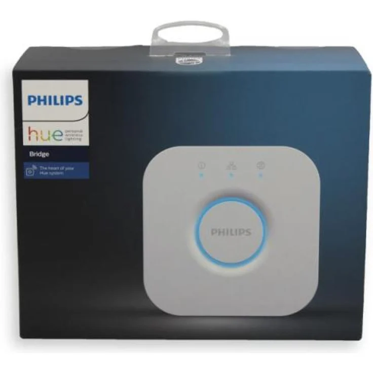 Philips Hue Bridge zentrales, intelligentes Steuerelement des Hue Systems, weiß – Bild 23