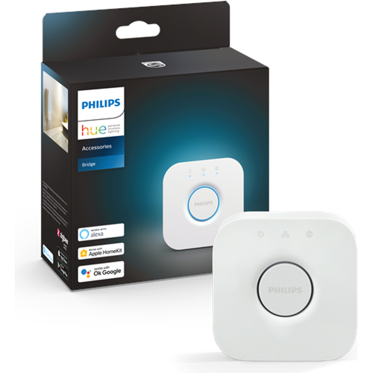Philips Hue Bridge zentrales, intelligentes Steuerelement des Hue Systems, weiß – Bild 18
