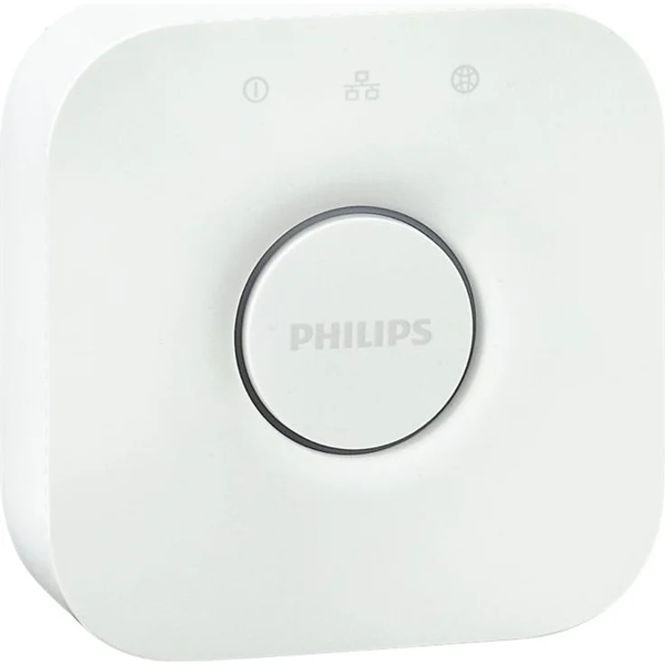 Philips Hue Bridge zentrales, intelligentes Steuerelement des Hue Systems, weiß – Bild 5