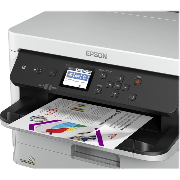 Epson WorkForce Pro WF-C5210DW - Tintenstrahldrucker, Druckgeschwindigkeit (S/min): 34 S/W, 34 Farbe, Auflösung: 4800 x 1200 (USB, LAN, WLAN, AirPrint, Mobile Print, NFC, Cloud Print) C11CG06401 – Bild 9