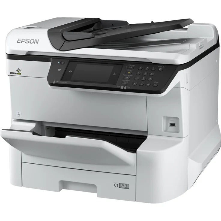Epson WorkForce Pro WF-C8610DWF - Thermal Inkjet, Druckgeschwindigkeit (S/min): 24 S/W, 24 Farbe, Auflösung: 4800 x 1200 (USB, LAN, WLAN, AirPrint, Mobile Print, NFC, Cloud Print) C11CG69401 – Bild 2
