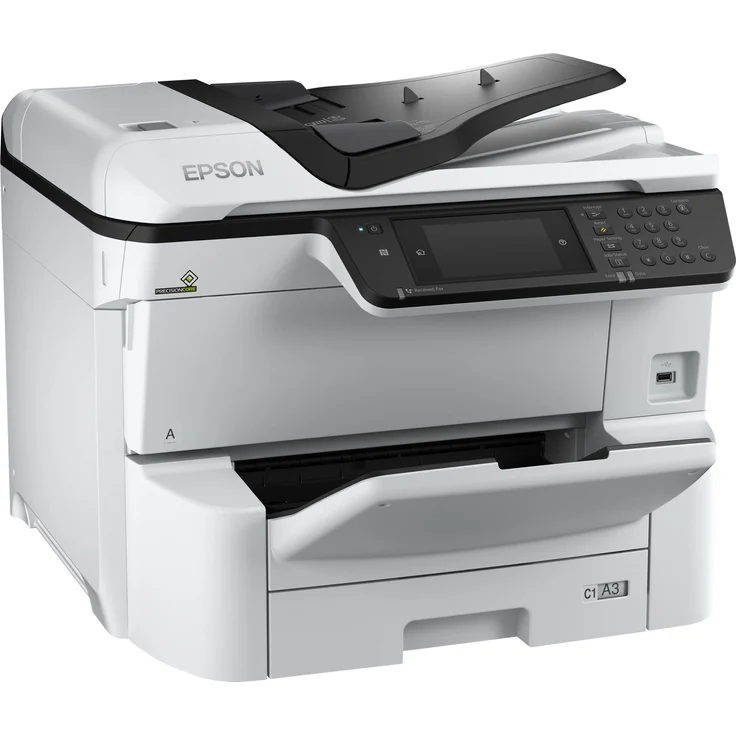 Epson WorkForce Pro WF-C8610DWF - Thermal Inkjet, Druckgeschwindigkeit (S/min): 24 S/W, 24 Farbe, Auflösung: 4800 x 1200 (USB, LAN, WLAN, AirPrint, Mobile Print, NFC, Cloud Print) C11CG69401 – Bild 9
