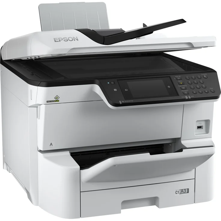 Epson WorkForce Pro WF-C8610DWF - Thermal Inkjet, Druckgeschwindigkeit (S/min): 24 S/W, 24 Farbe, Auflösung: 4800 x 1200 (USB, LAN, WLAN, AirPrint, Mobile Print, NFC, Cloud Print) C11CG69401 – Bild 6