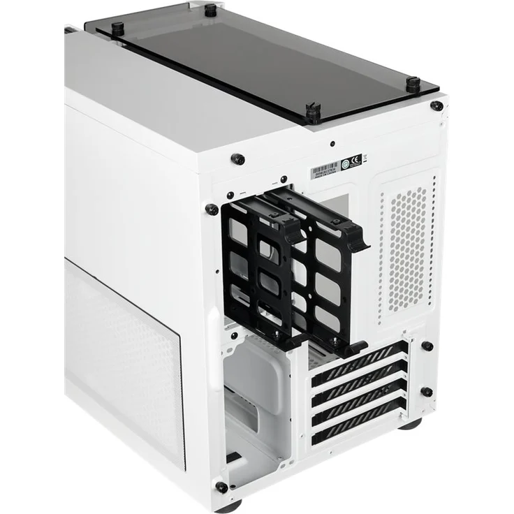 Corsair Crystal 280X RGB PC-Gehäuse (Micro ATX mit gehärtetem Glas), RGB LED, Weiß – Bild 8