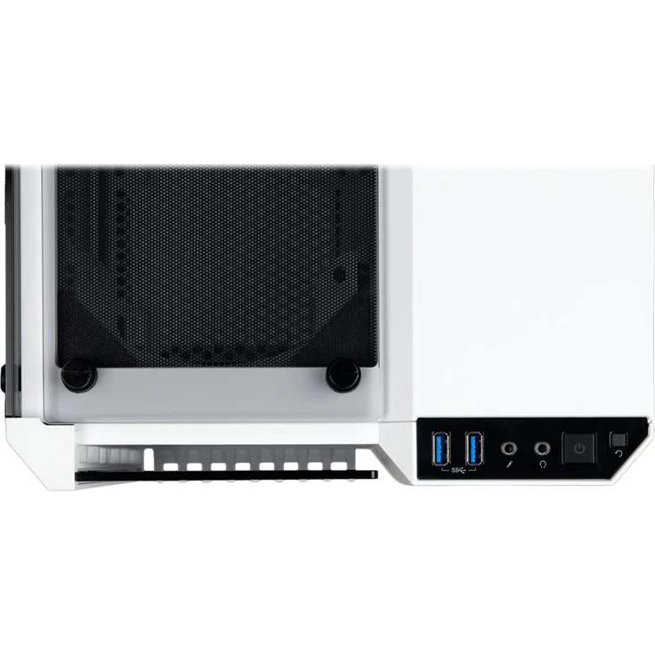 Corsair Crystal 280X PC-Gehäuse (Micro ATX mit gehärtetem Glas), Keine LED, Weiß – Bild 5