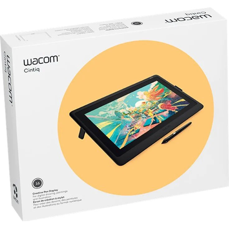 Wacom 16, Cintiq (DTK1660K0B) - Full HD (1920 x 1080), 60Hz, 25ms – Bild 7