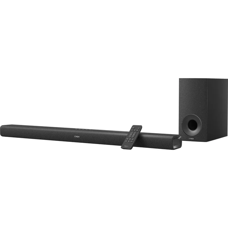 Denon DHT-S316BKE2 2.1 Soundbar mit Subwoofer, kabellos/kabelgebunden, geeignet für TV, schwarz (2019) – Bild 14