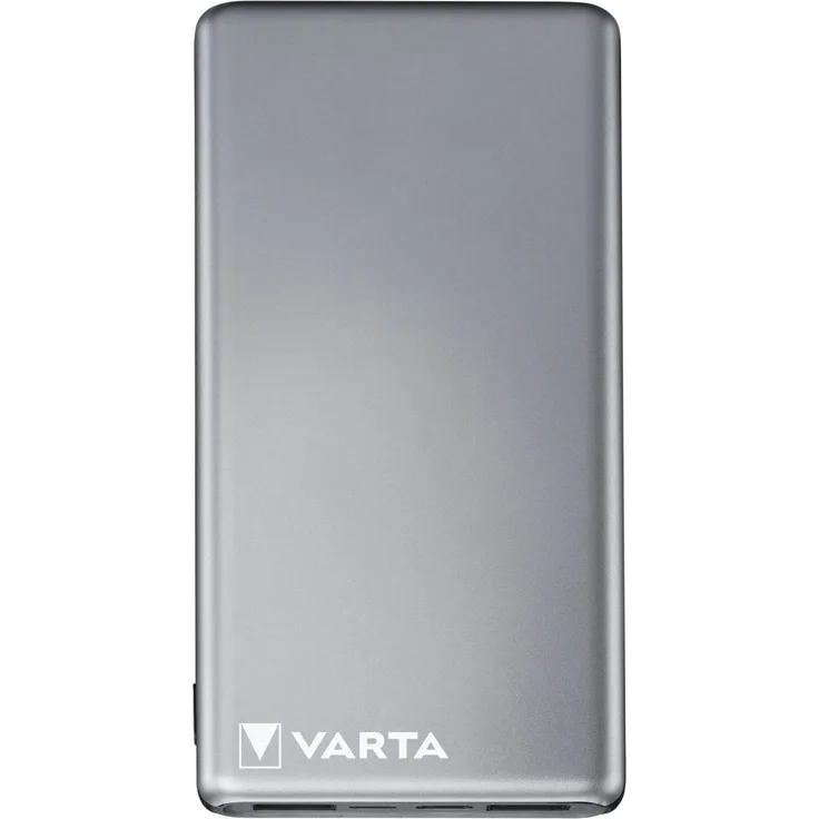 Varta Power Bank Fast Energy 20000, mobiler Zusatzakku, grau (57983101111)