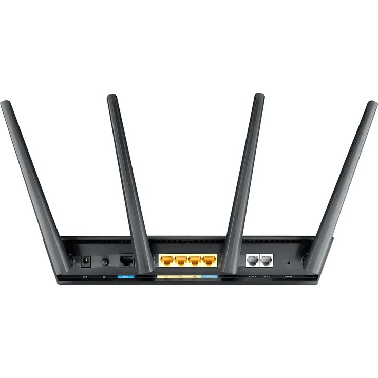 Asus DSL-AC68VG VOIP Modem Router (DE-Version, WiFi 5 AC2300 MU-MIMO, Anrufbeantworter, Gigabit LAN, AiProtection, Dual-Core CPU, Multifunktion USB 3.0) – Bild 2