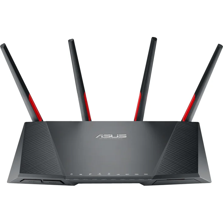 Asus DSL-AC68VG VOIP Modem Router (DE-Version, WiFi 5 AC2300 MU-MIMO, Anrufbeantworter, Gigabit LAN, AiProtection, Dual-Core CPU, Multifunktion USB 3.0) – Bild 3