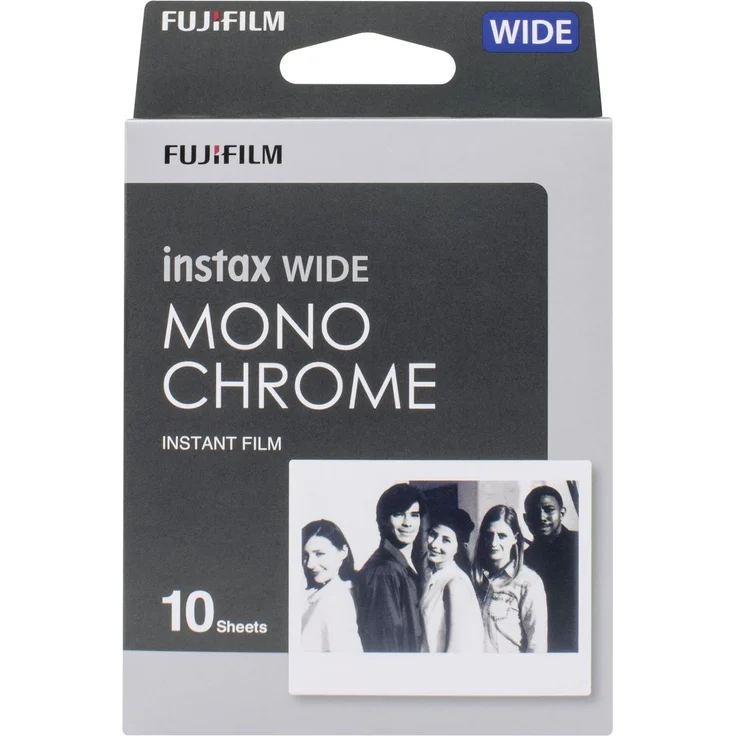 Fujifilm Instax Wide Monochrome Filme (10x1-PK) – Bild 2
