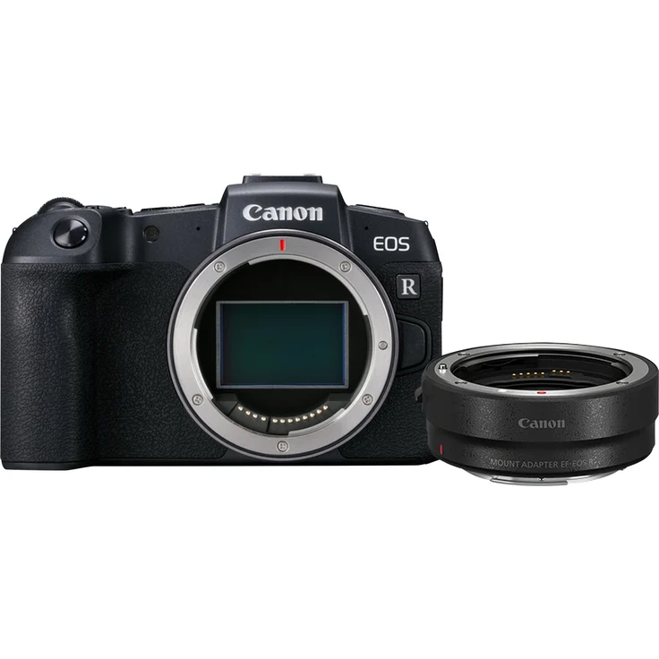 Canon EOS RP Systemkamera + Adapter EF-EOS R (26,2 MP, 7,5 cm (3 Zoll) Clear View LCD II Display, Digic 8, 4K Video, WLAN, Bluetooth, mit Vollformat-Sensor) schwarz – Bild 9
