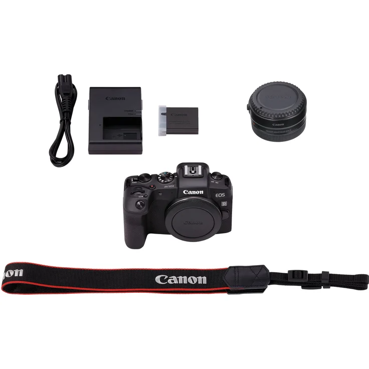 Canon EOS RP Systemkamera + Adapter EF-EOS R (26,2 MP, 7,5 cm (3 Zoll) Clear View LCD II Display, Digic 8, 4K Video, WLAN, Bluetooth, mit Vollformat-Sensor) schwarz – Bild 8