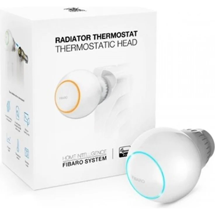 Fibaro Heizkörperthermostat (Z-Wave) Weiß – Bild 4