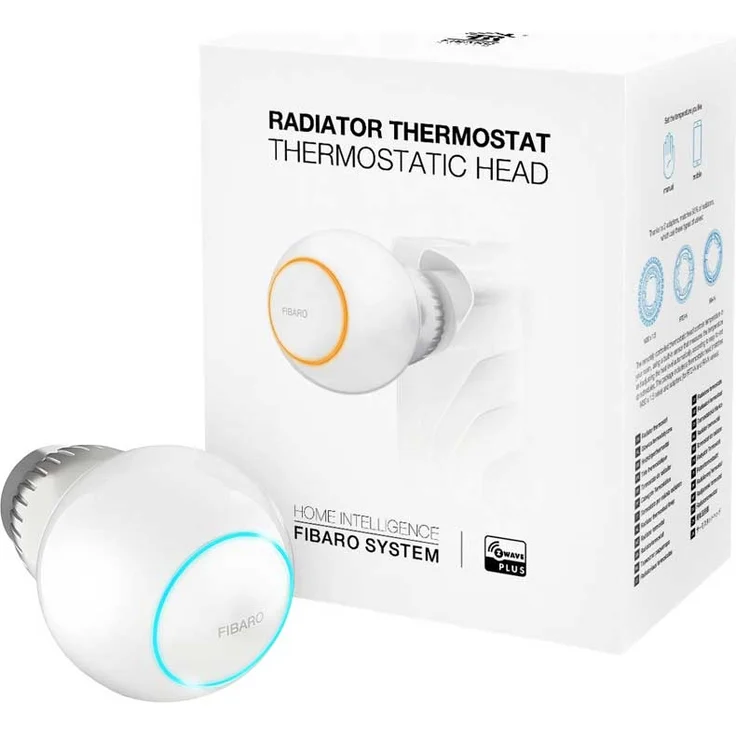 Fibaro Heizkörperthermostat (Z-Wave) Weiß – Bild 2