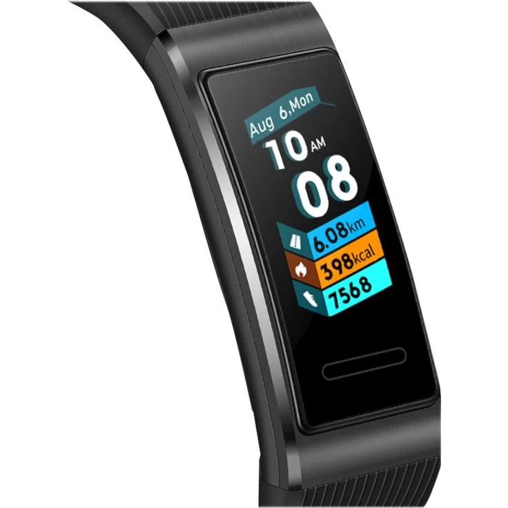 Huawei Band 3 Pro Fitness-Tracker Unisex, Einheitsgröße, Metallgehäuse, Schwarz – Bild 3