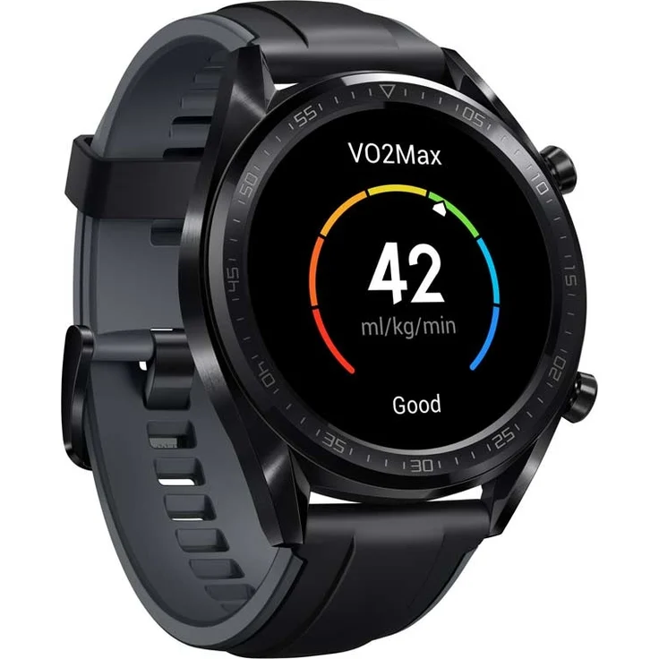 Huawei Watch GT Sport Smartwatch GPS, Unisex, 46,5mm, Edelstahlgehäuse, Graphite Black – Bild 13