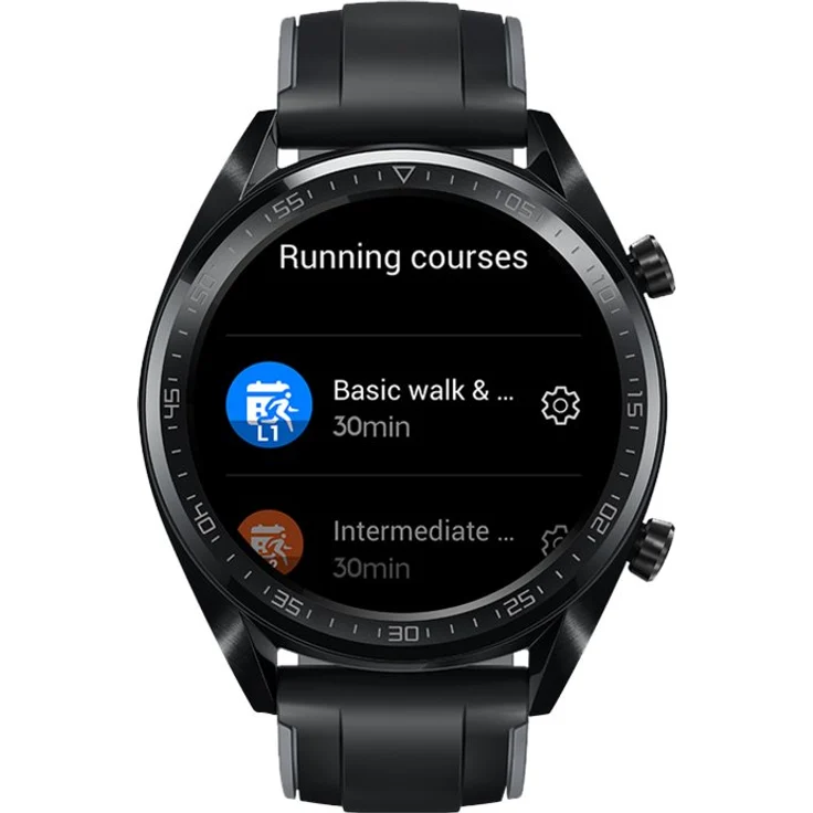 Huawei Watch GT Sport Smartwatch GPS, Unisex, 46,5mm, Edelstahlgehäuse, Graphite Black – Bild 7