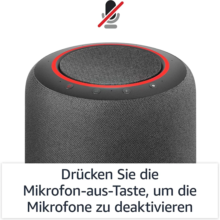 Amazon Echo Studio, der beste Klang, den Echo-Lautsprecher je geboten haben – mit Dolby Atmos und Alexa, Smarter High Fidelity-Lautsprecher mit 3D-Audio, Anthrazit – Bild 7