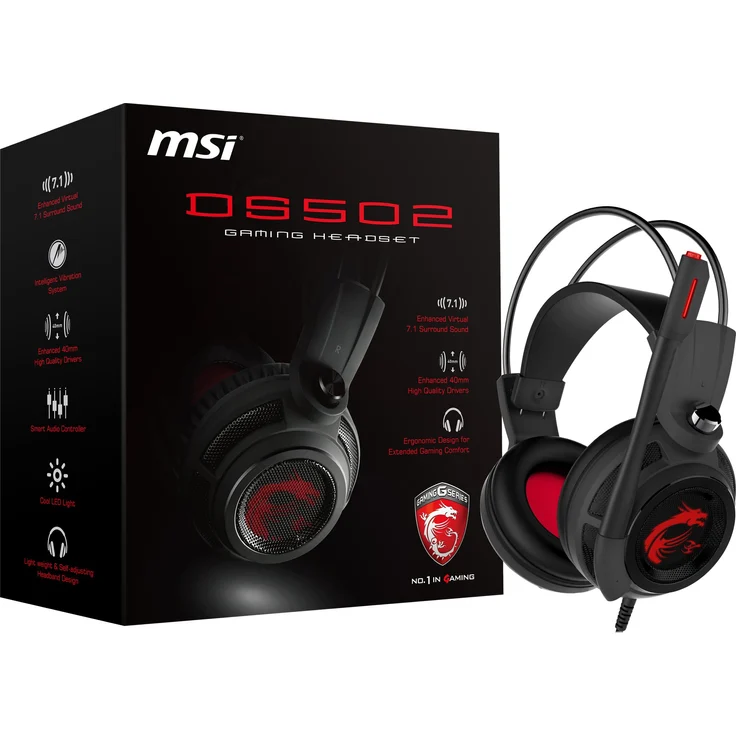 MSI Headset-DS502 Gaming – Bild 6