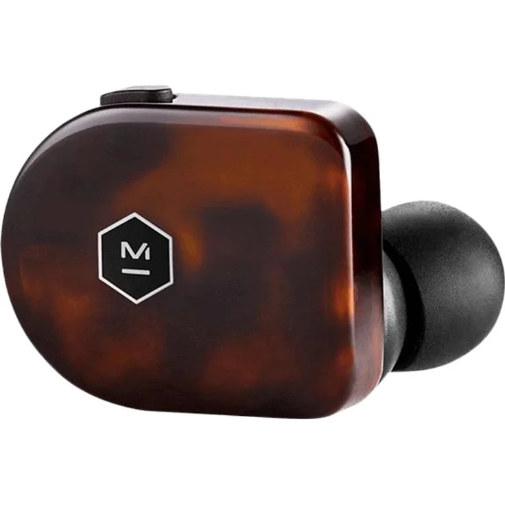 Master & Dynamic MW07TS True Wireless Kopfhörer (3,5h Akkulaufzeit pro Ladung, Edelmetall-Ladecase, IPX4) Tortoise Shell – Bild 6