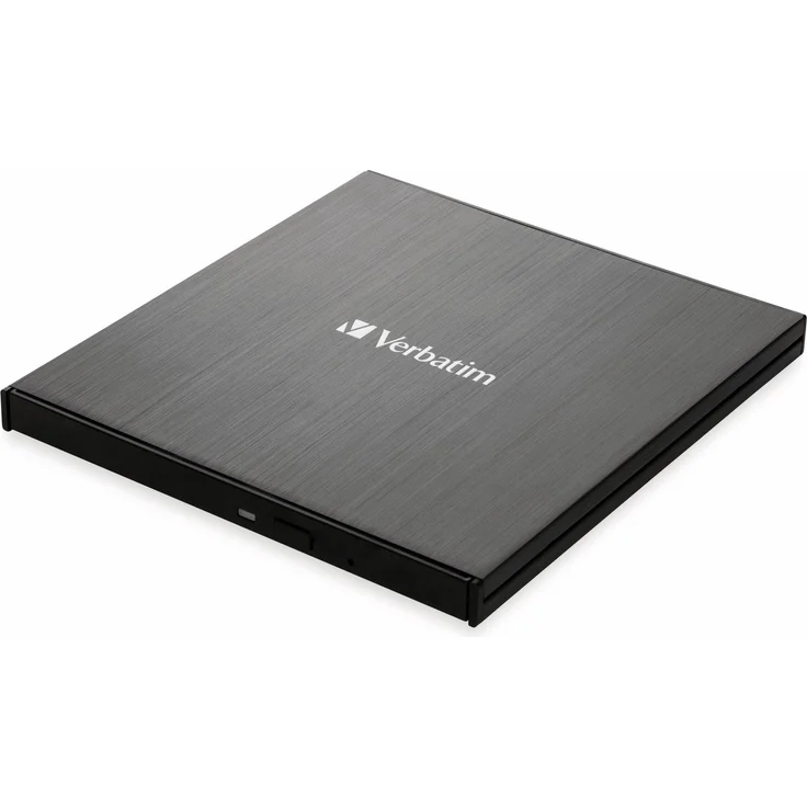 Verbatim Externer Slimline Blu-ray-Player mit USB-C-Anschluss - kompakter Brenner zum Erstellen großer Backups, schwarz – Bild 4