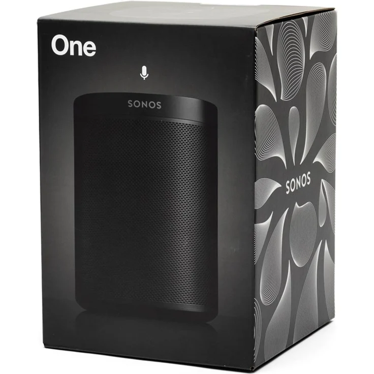 Sonos One, 2. Generation Multiroom-Lautsprecher mit Alexa, Webradio, geeignet für Indoor, Outdoor, schwarz – Bild 12