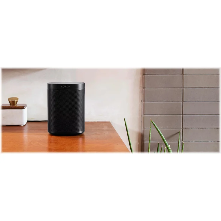 Sonos One, 2. Generation Multiroom-Lautsprecher mit Alexa, Webradio, geeignet für Indoor, Outdoor, schwarz – Bild 15
