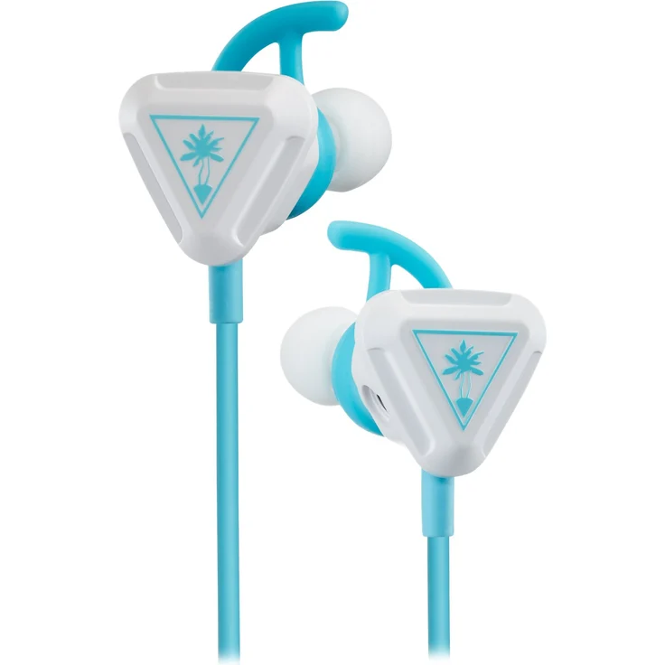 Turtle Beach Battle Buds In-Ear-Gaming-Headset (für Mobile Gaming, Nintendo Switch, Xbox One, PS4 und PS5) Weiß-Blaugrün – Bild 4