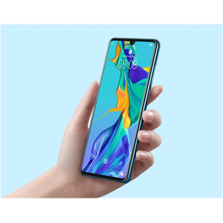 Huawei P30 Smartphone 15,49cm (6,1 Zoll) OLED-Display, 128GB interner Speicher, 6GB RAM, Dual-SIM, Android, Breathing Crystal – Bild 6